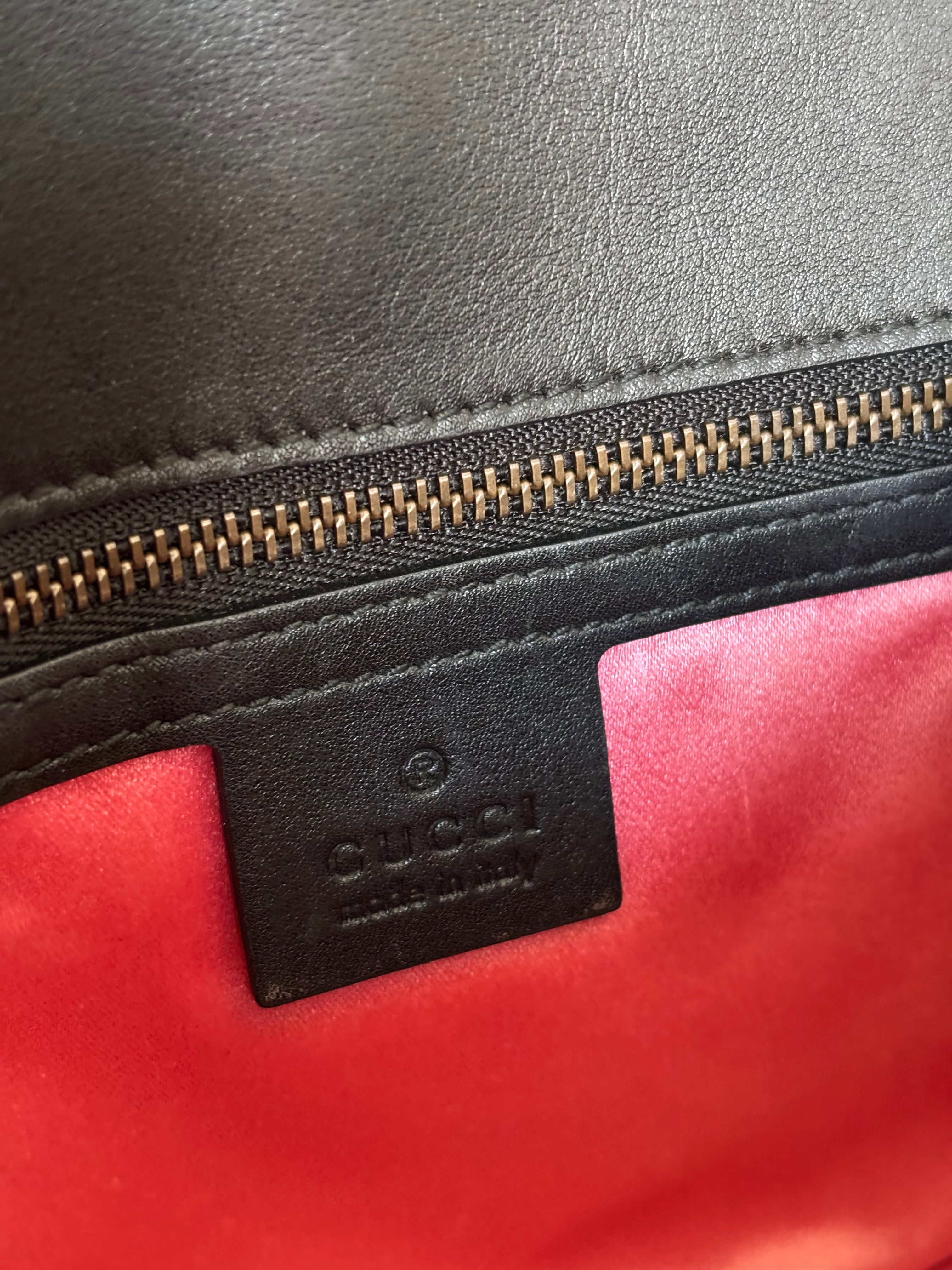 Gucci Velvet GG Marmont Medium