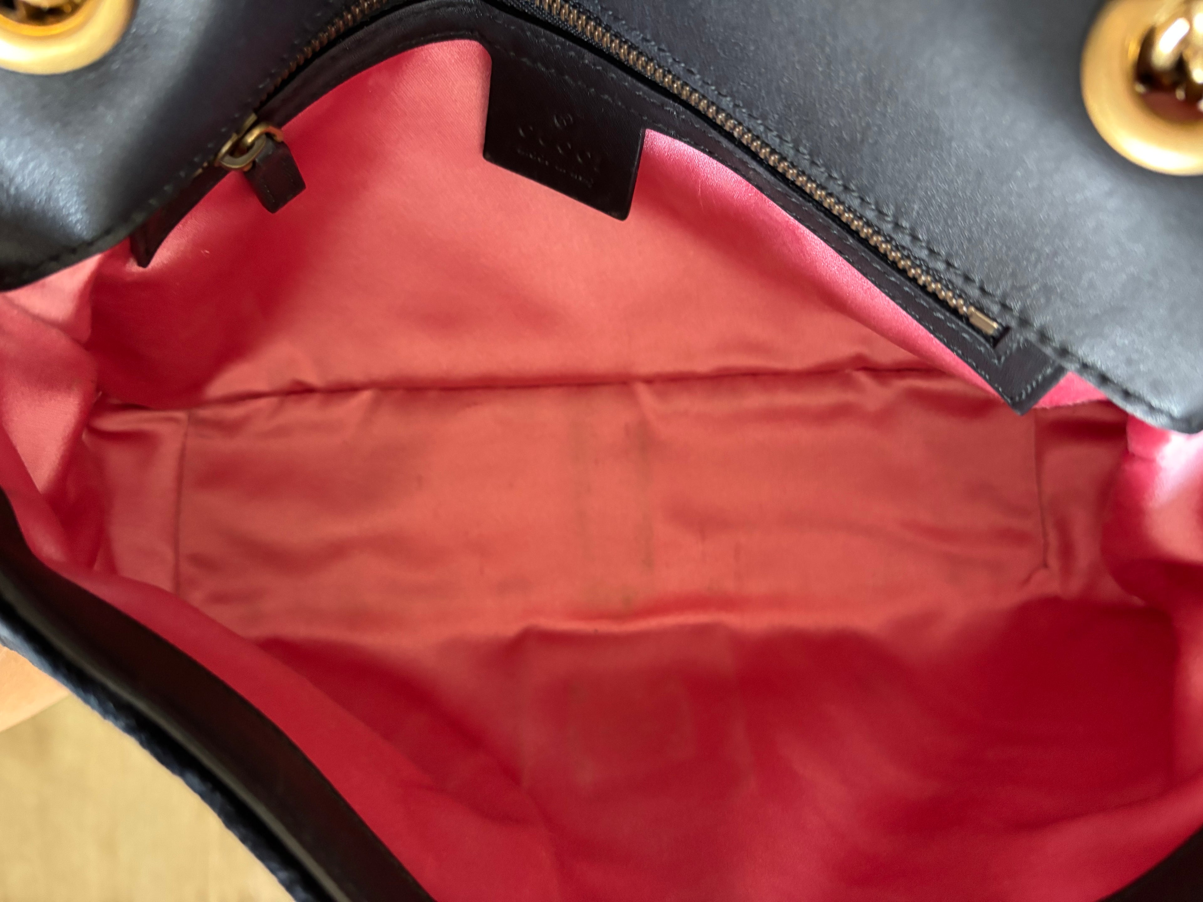Gucci Velvet GG Marmont Medium