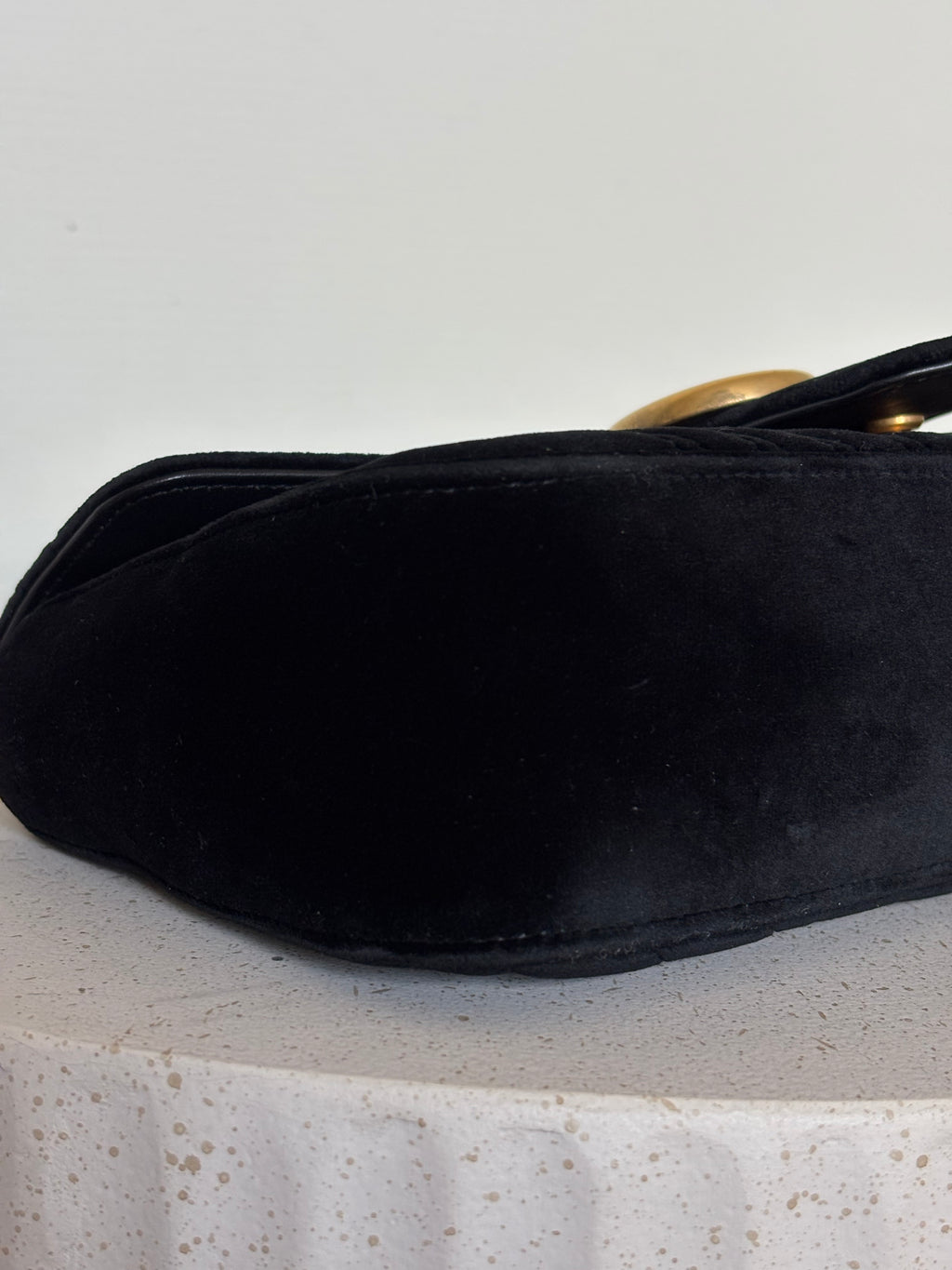 Gucci Velvet GG Marmont Medium