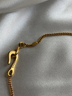 Chanel Gold Ball Pendant Necklace