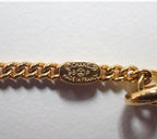 Chanel Gold Ball Pendant Necklace