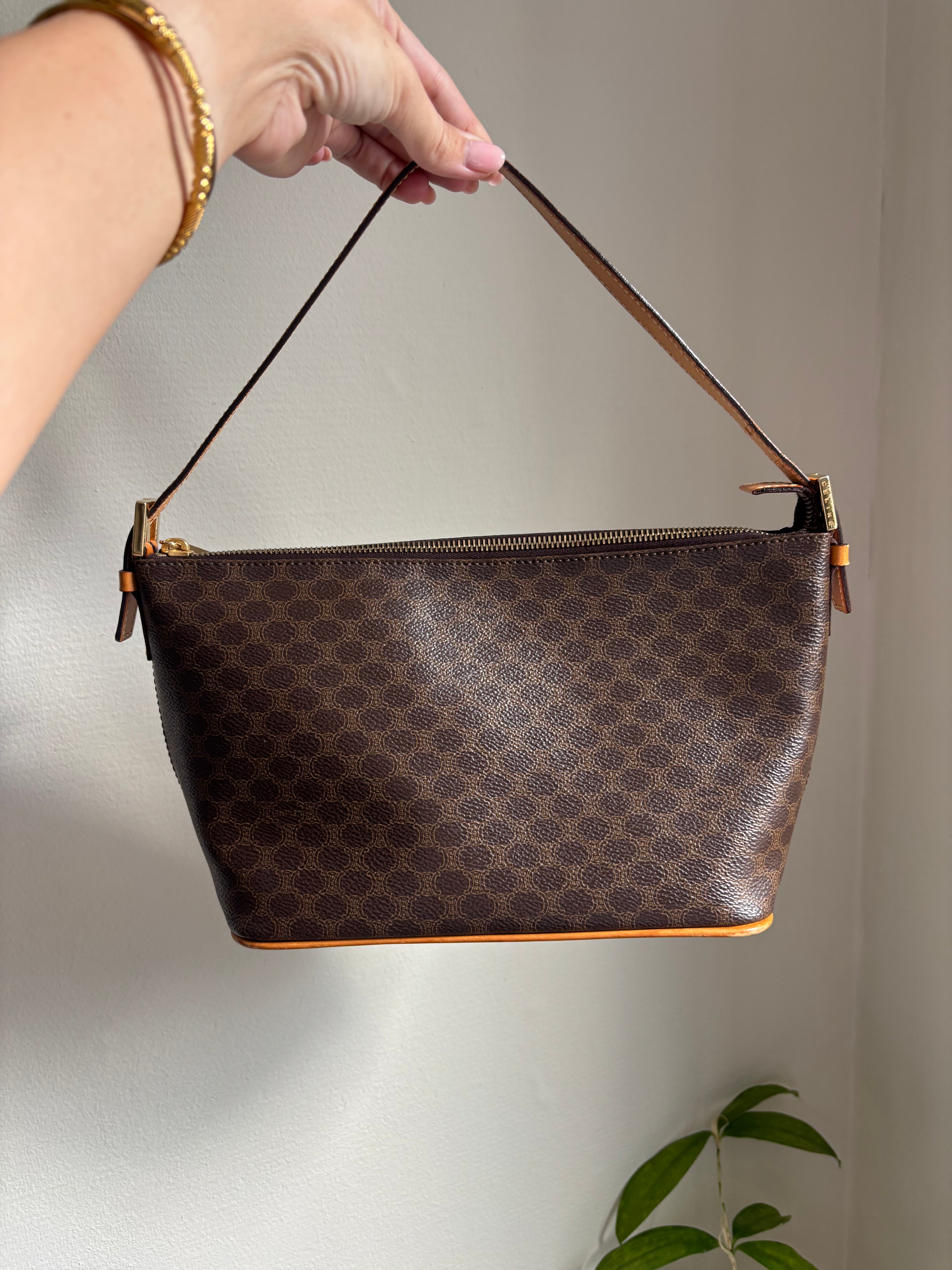 Celine Macadam Canvas Shoulderbag