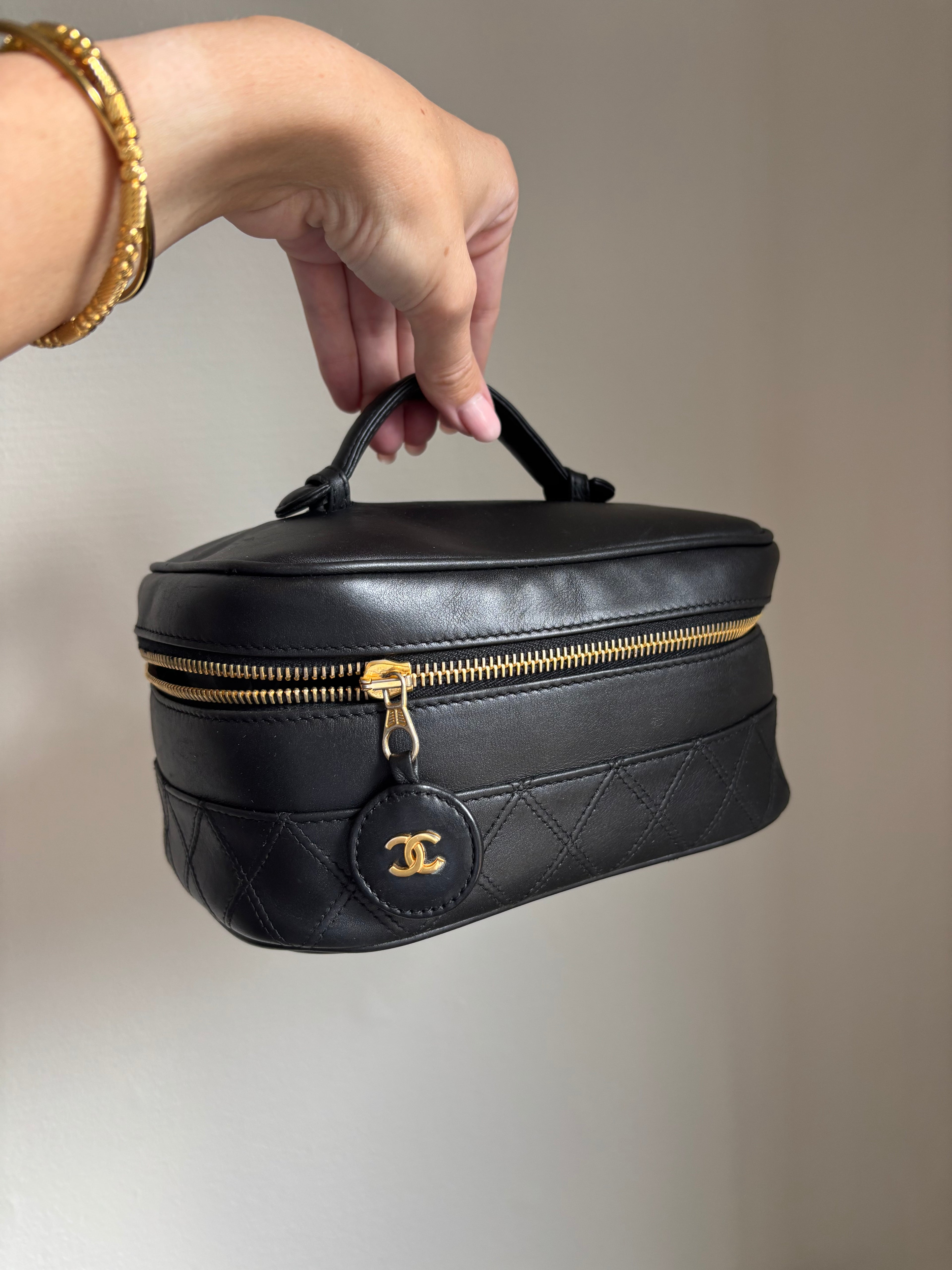 Chanel Vanity Bag Black