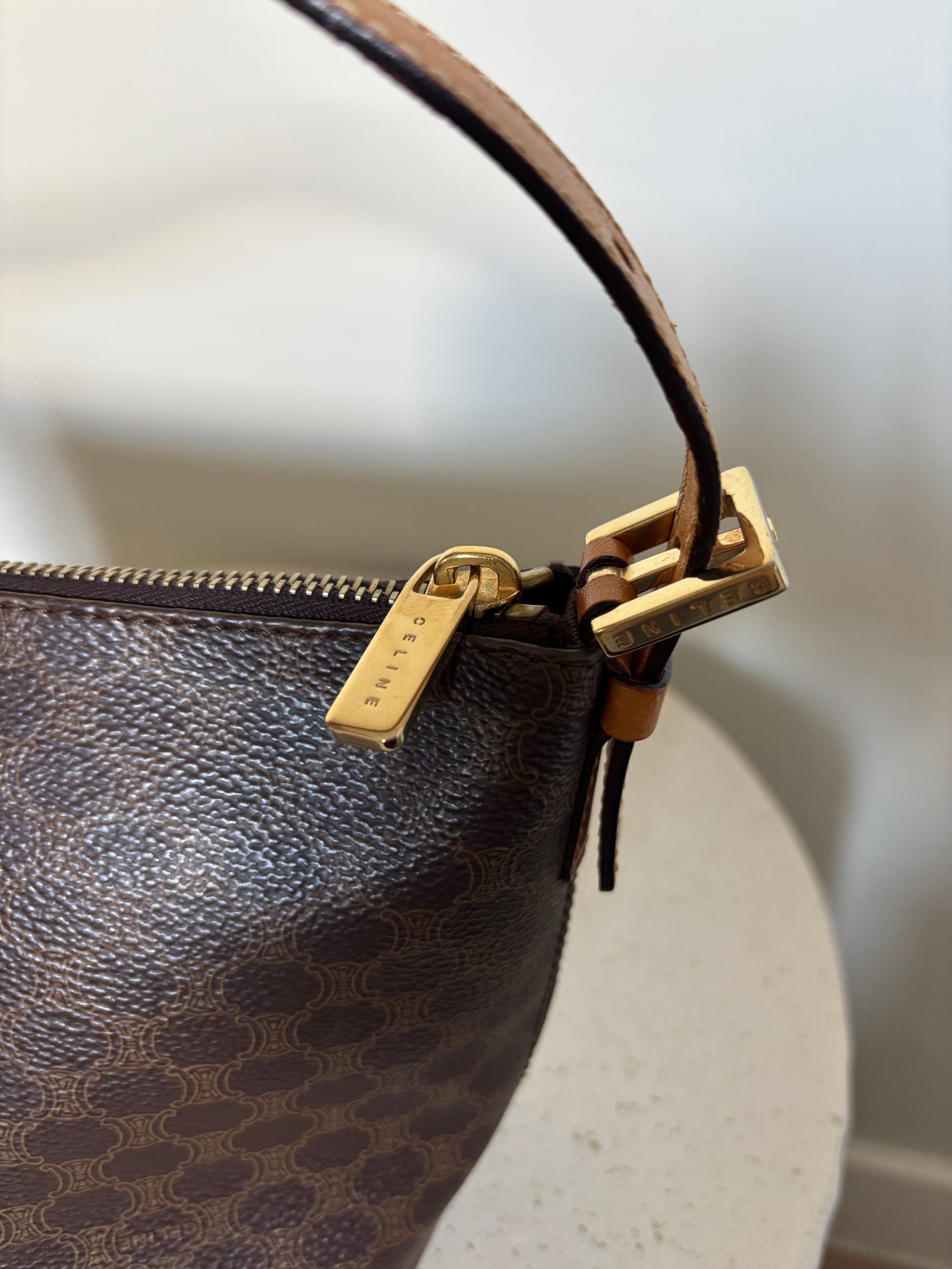 Celine Macadam Canvas Shoulderbag