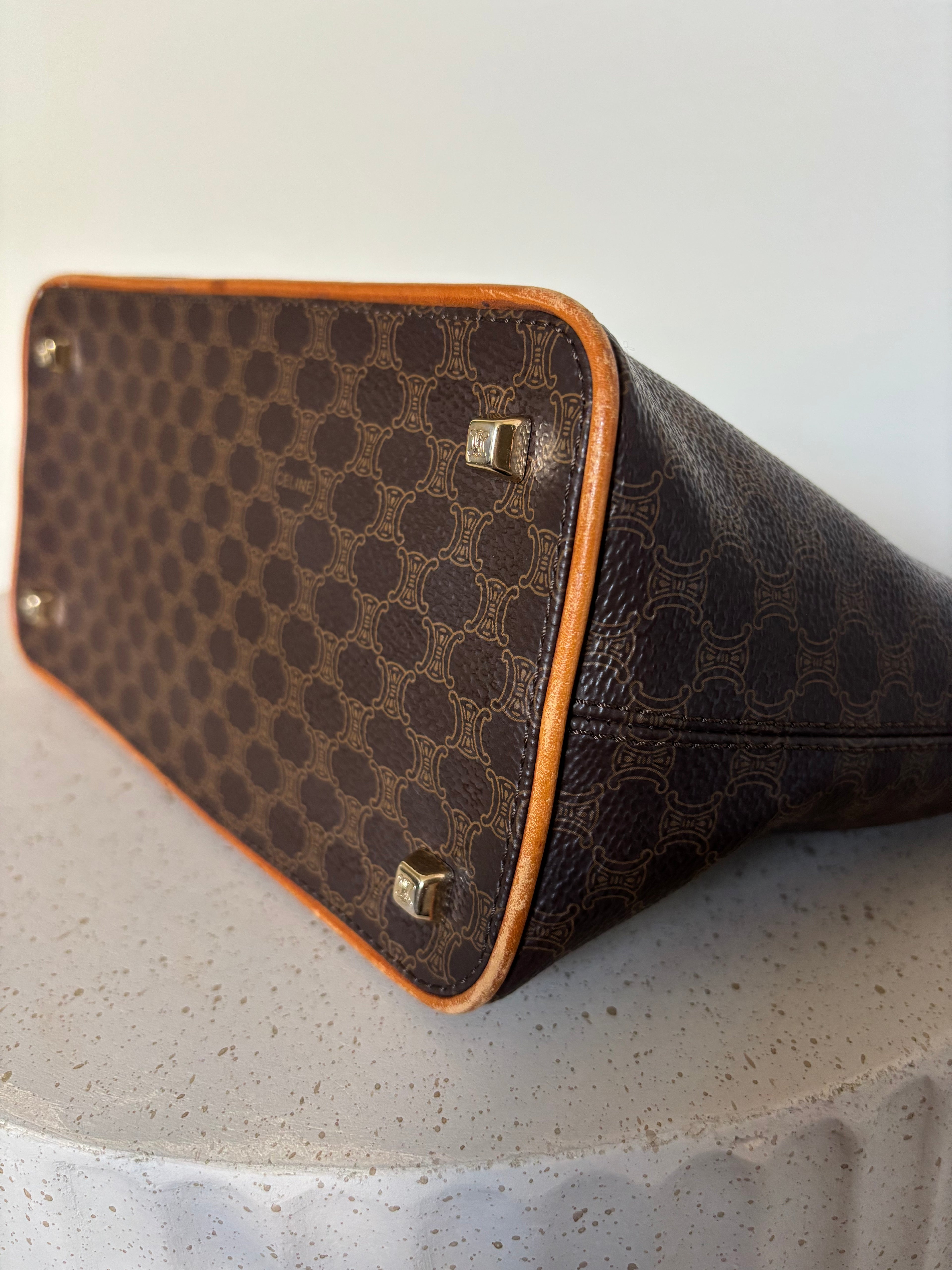 Celine Macadam Canvas Shoulderbag