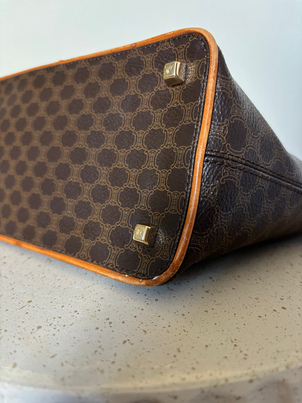 Celine Macadam Canvas Shoulderbag