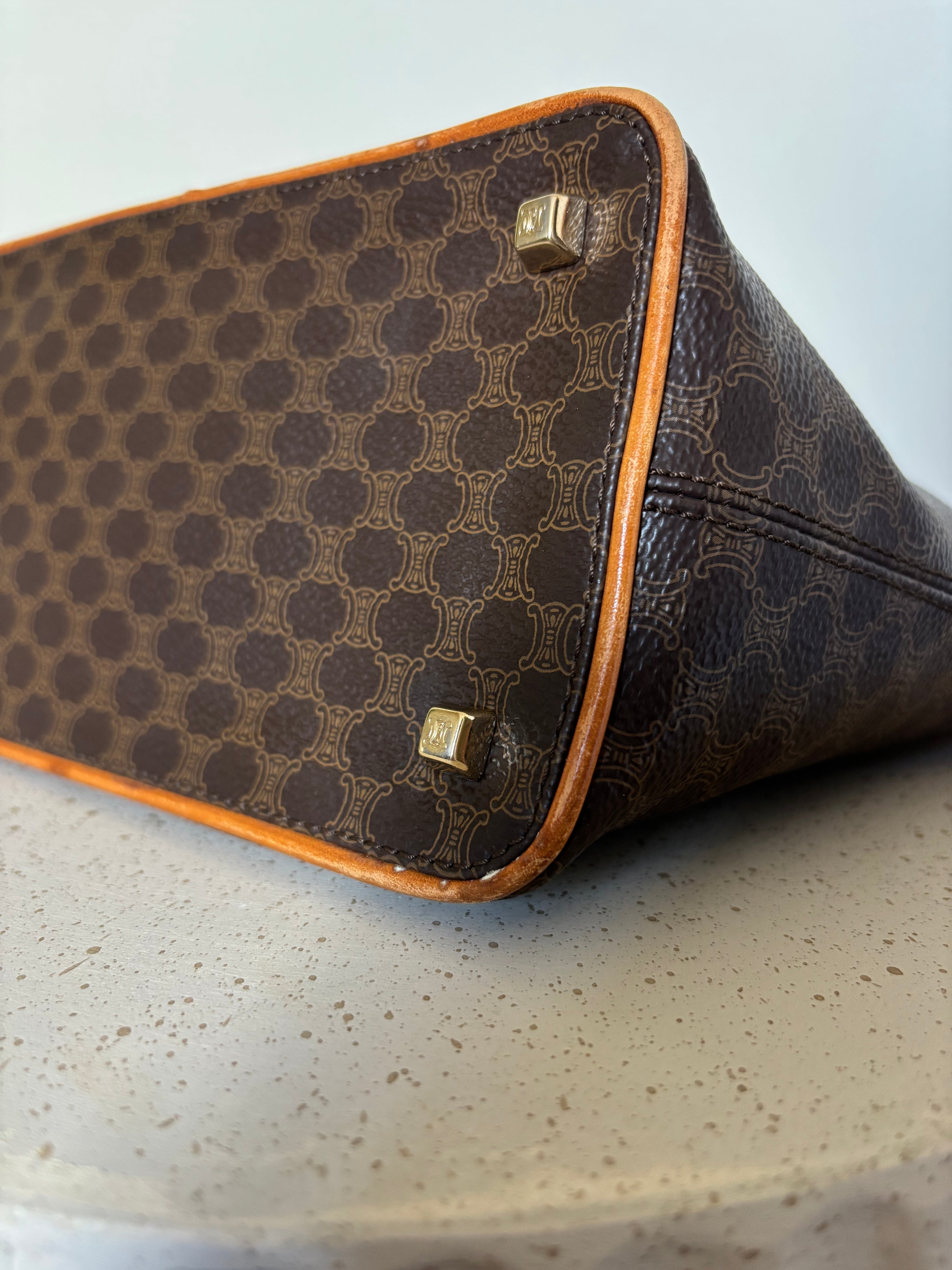 Celine Macadam Canvas Shoulderbag