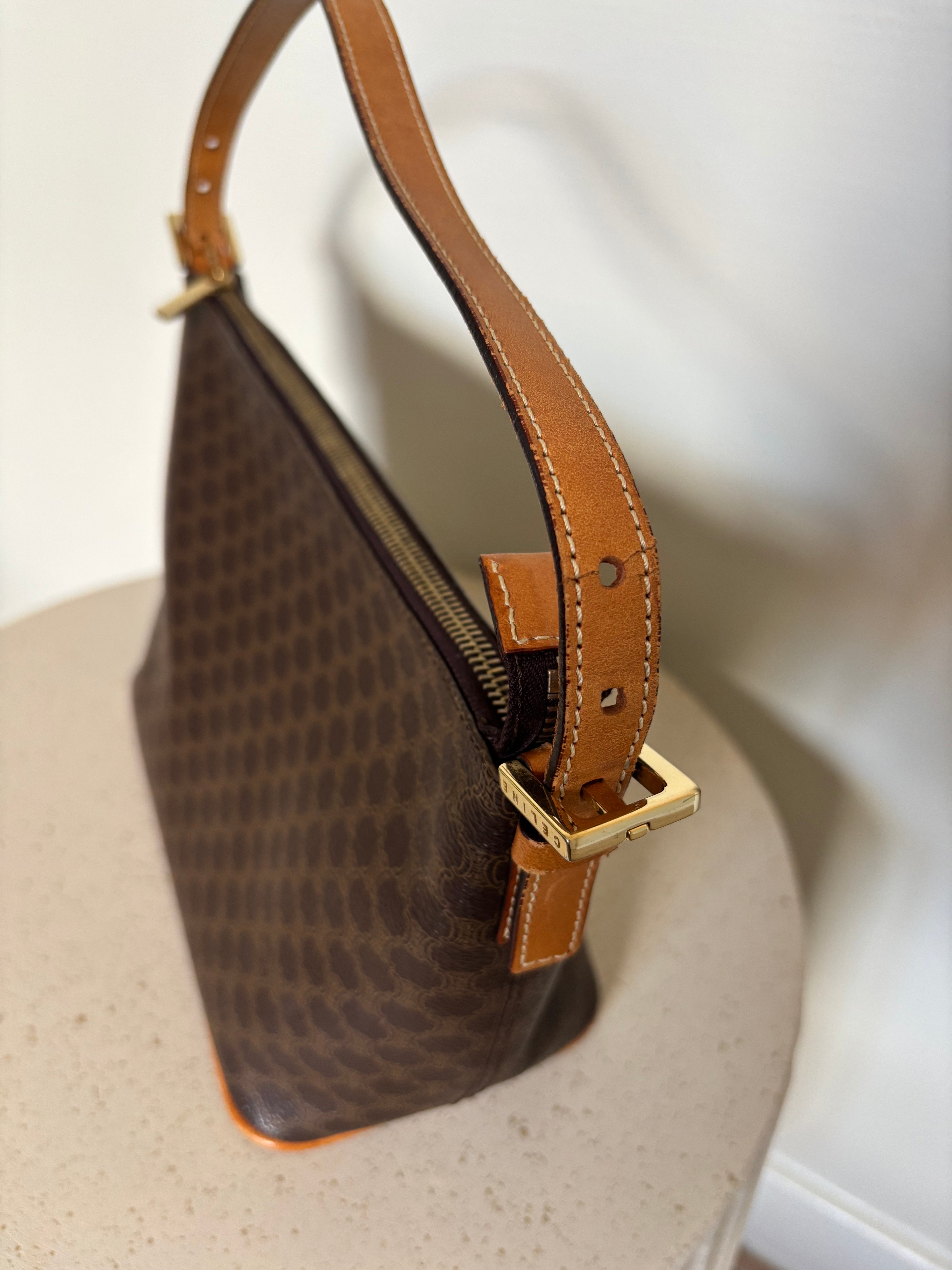 Celine Macadam Canvas Shoulderbag