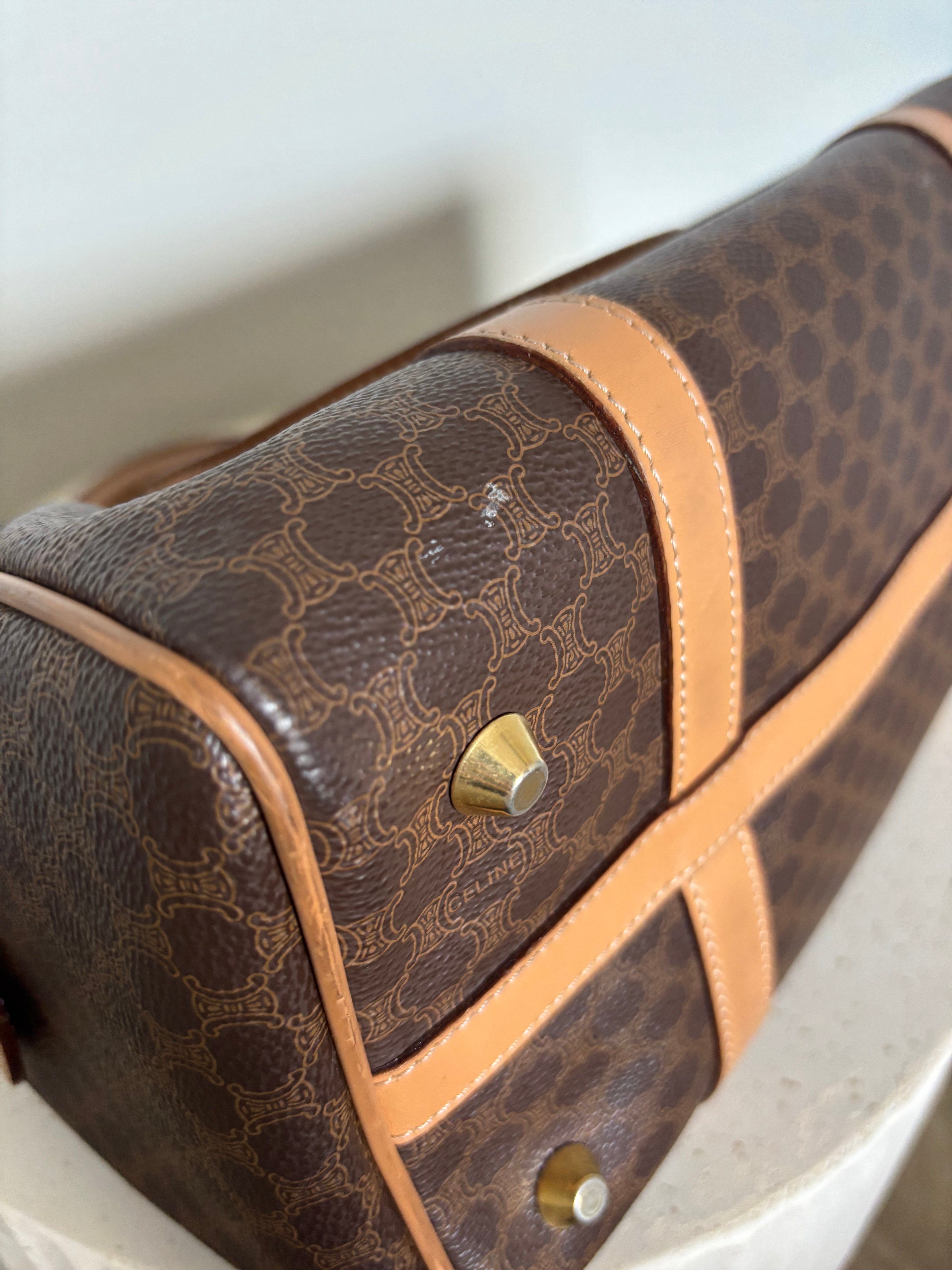 Celine Macadam Boston Bag 30