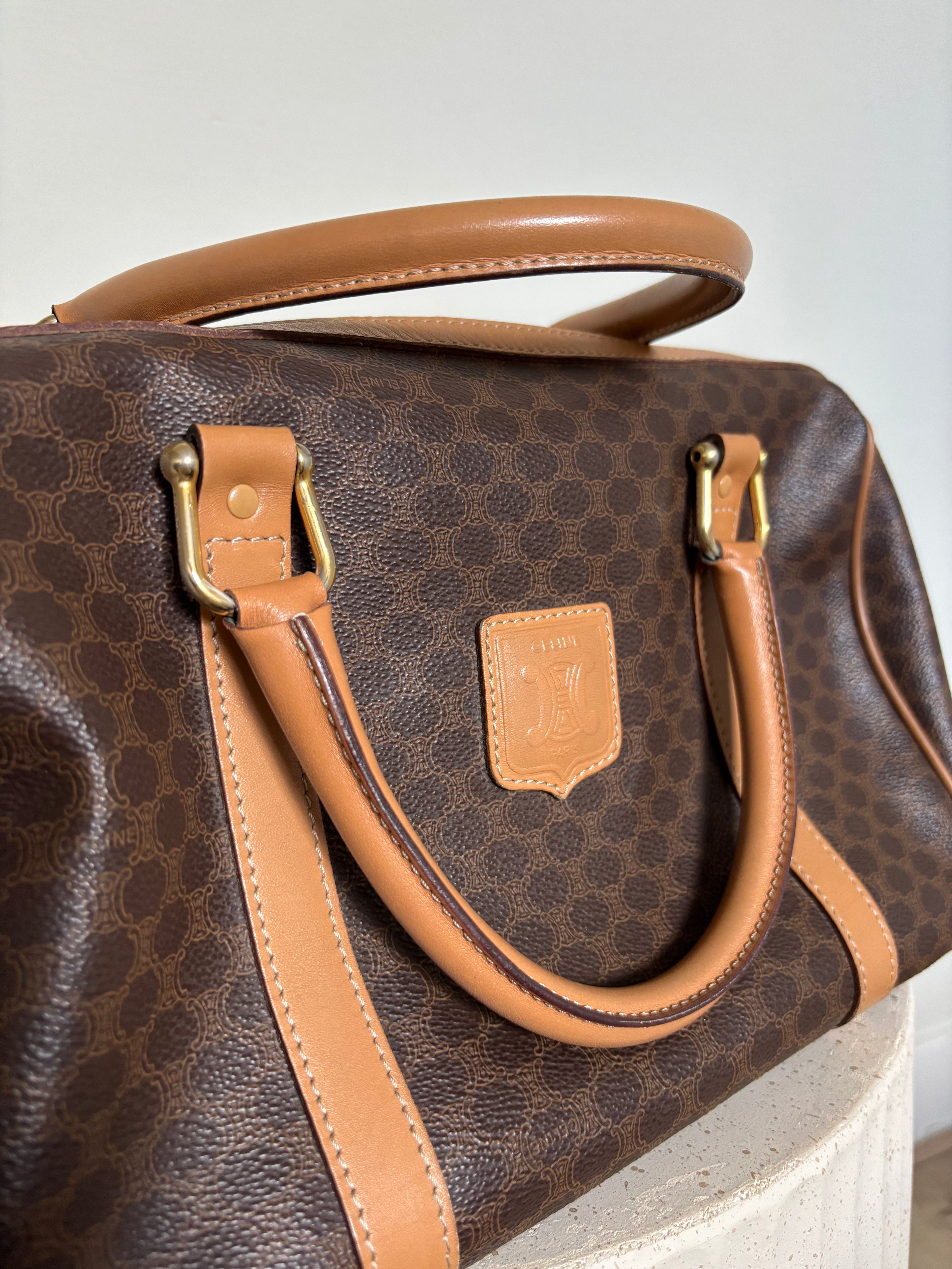 Celine Macadam Boston Bag 30
