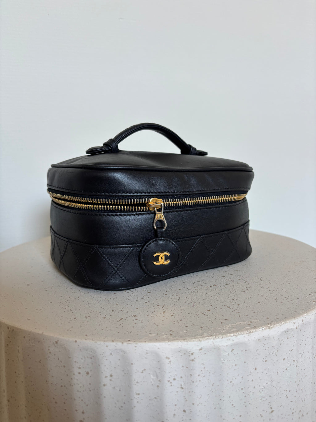 Chanel Vanity Bag Black