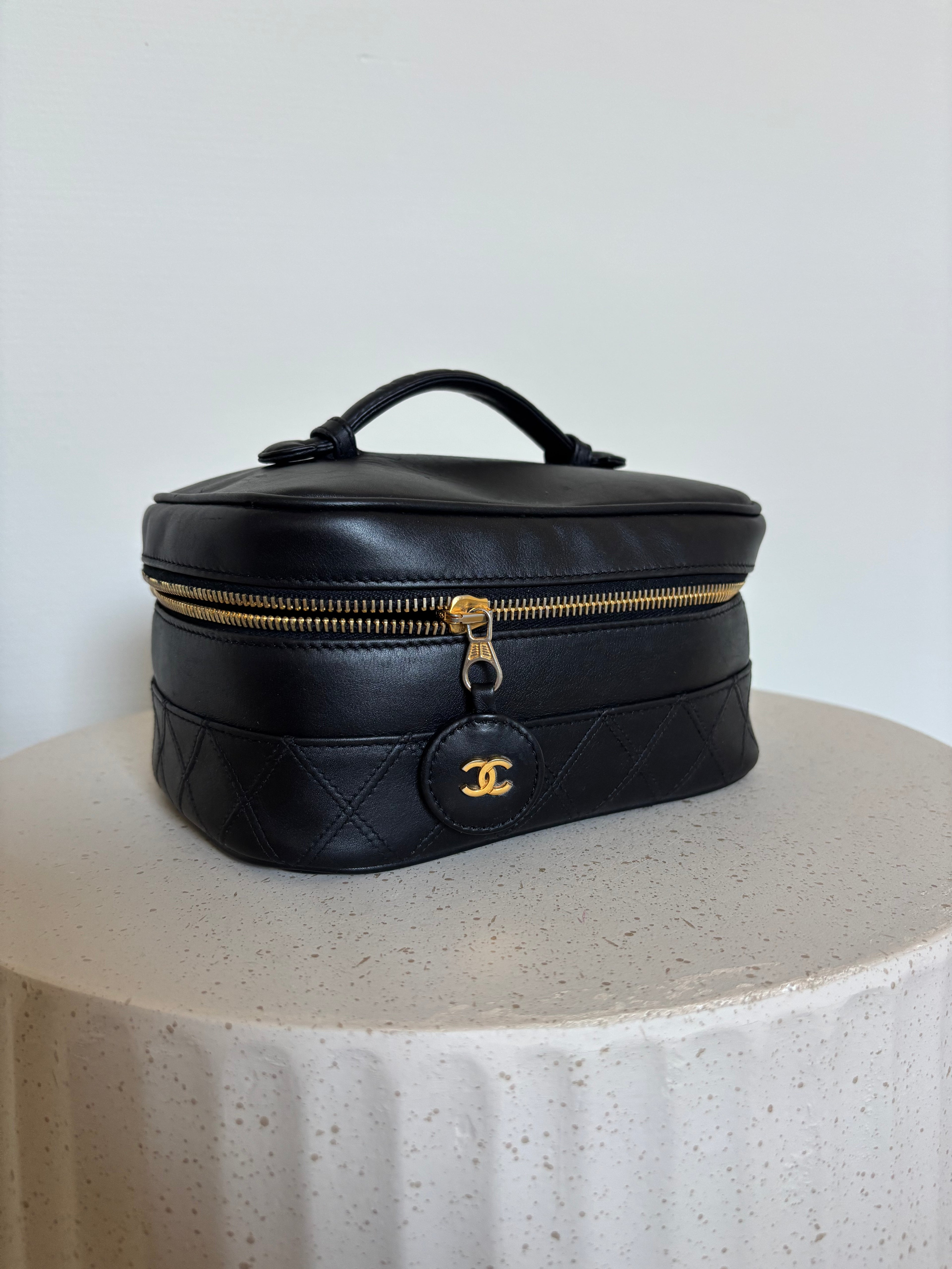 Chanel Vanity Bag Black