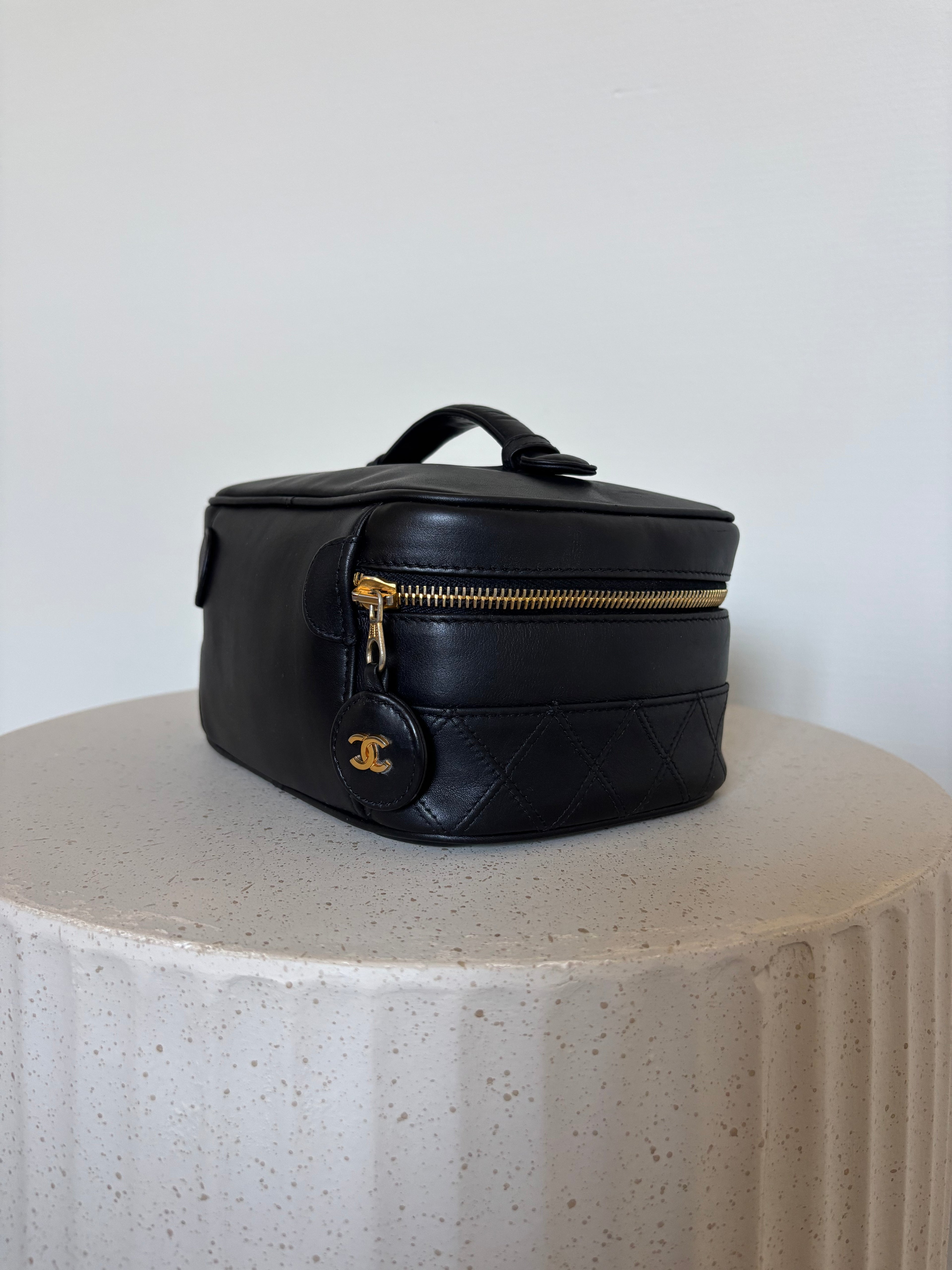 Chanel Vanity Bag Black