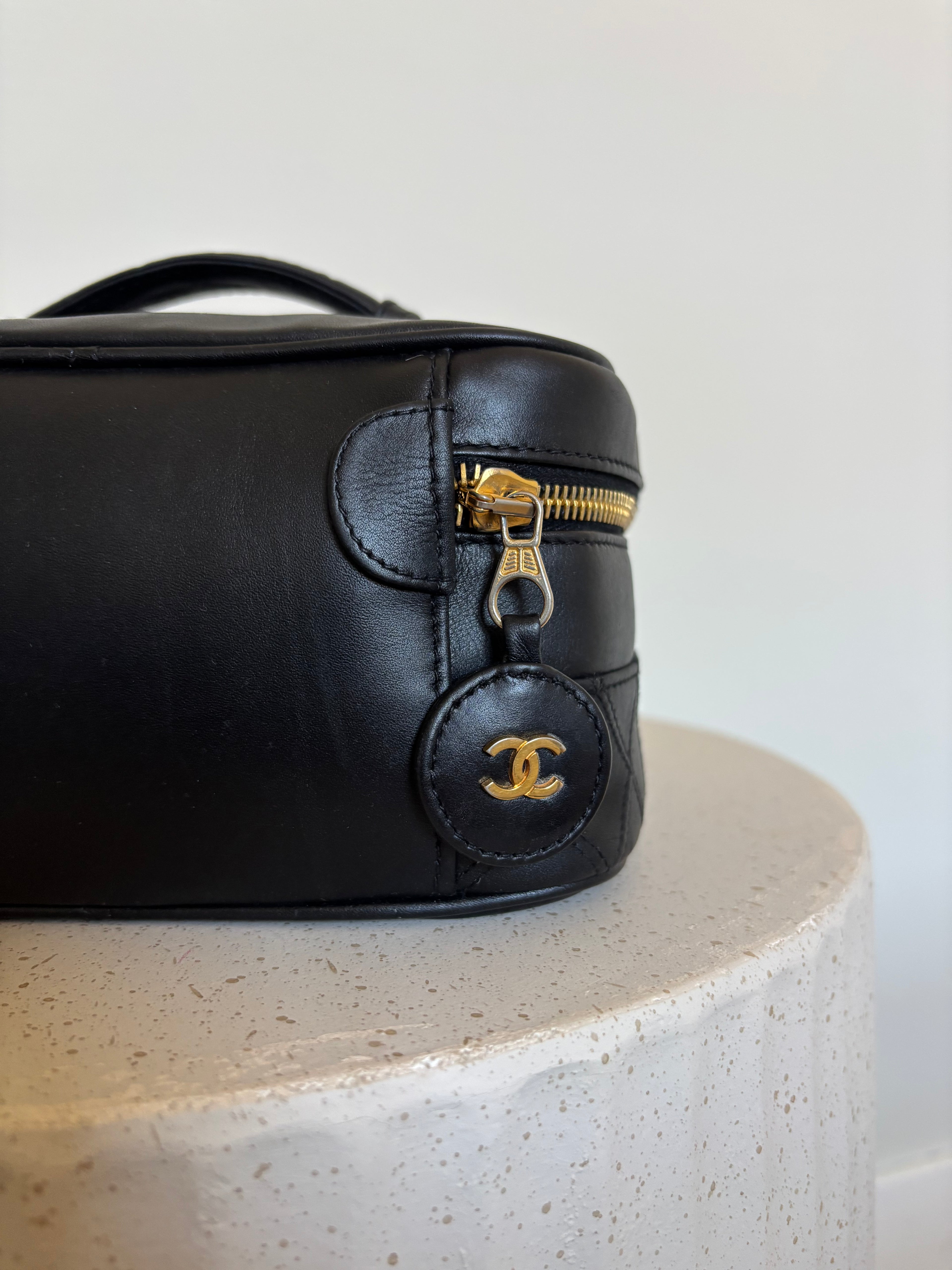 Chanel Vanity Bag Black