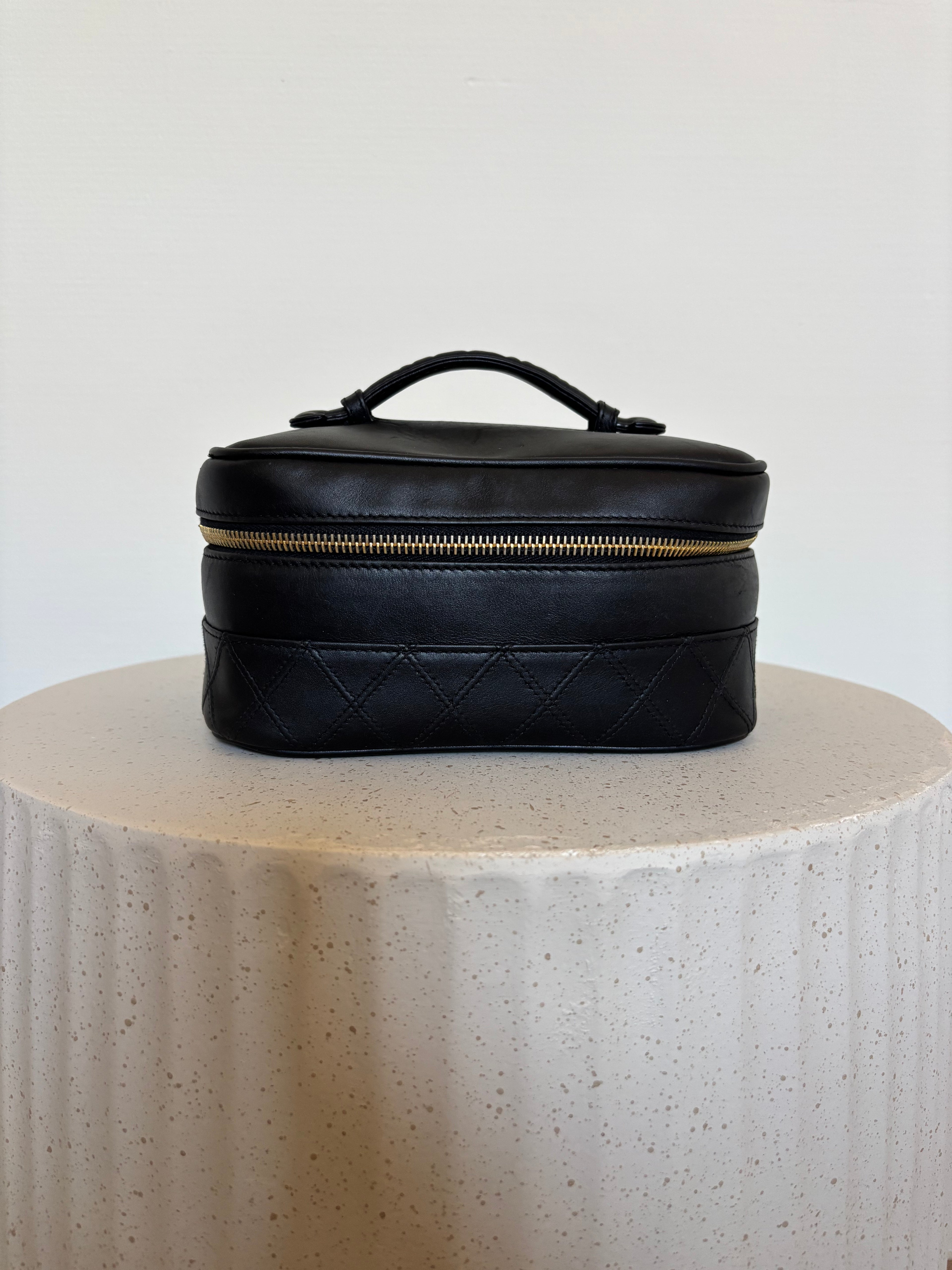 Chanel Vanity Bag Black