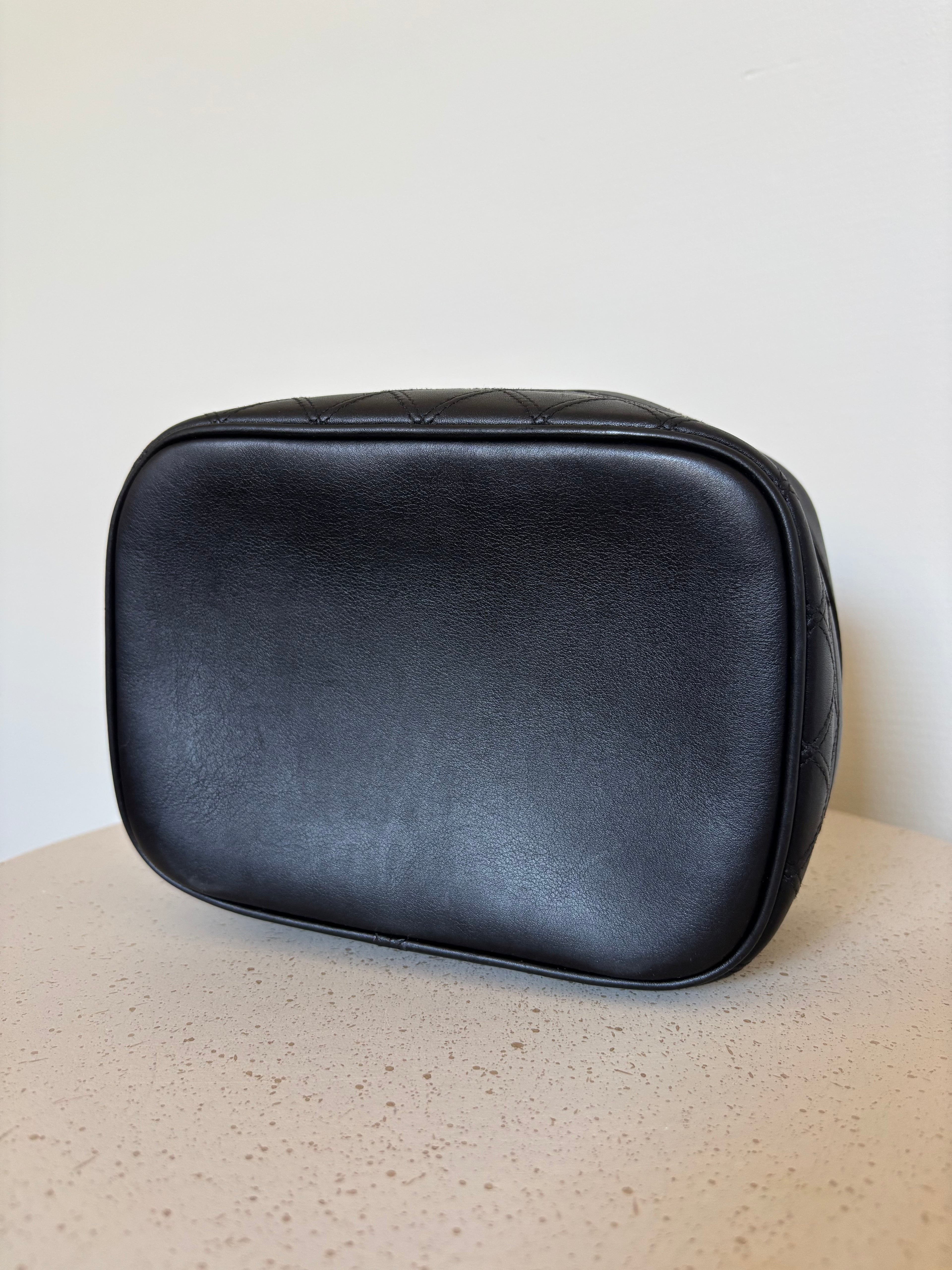 Chanel Vanity Bag Black