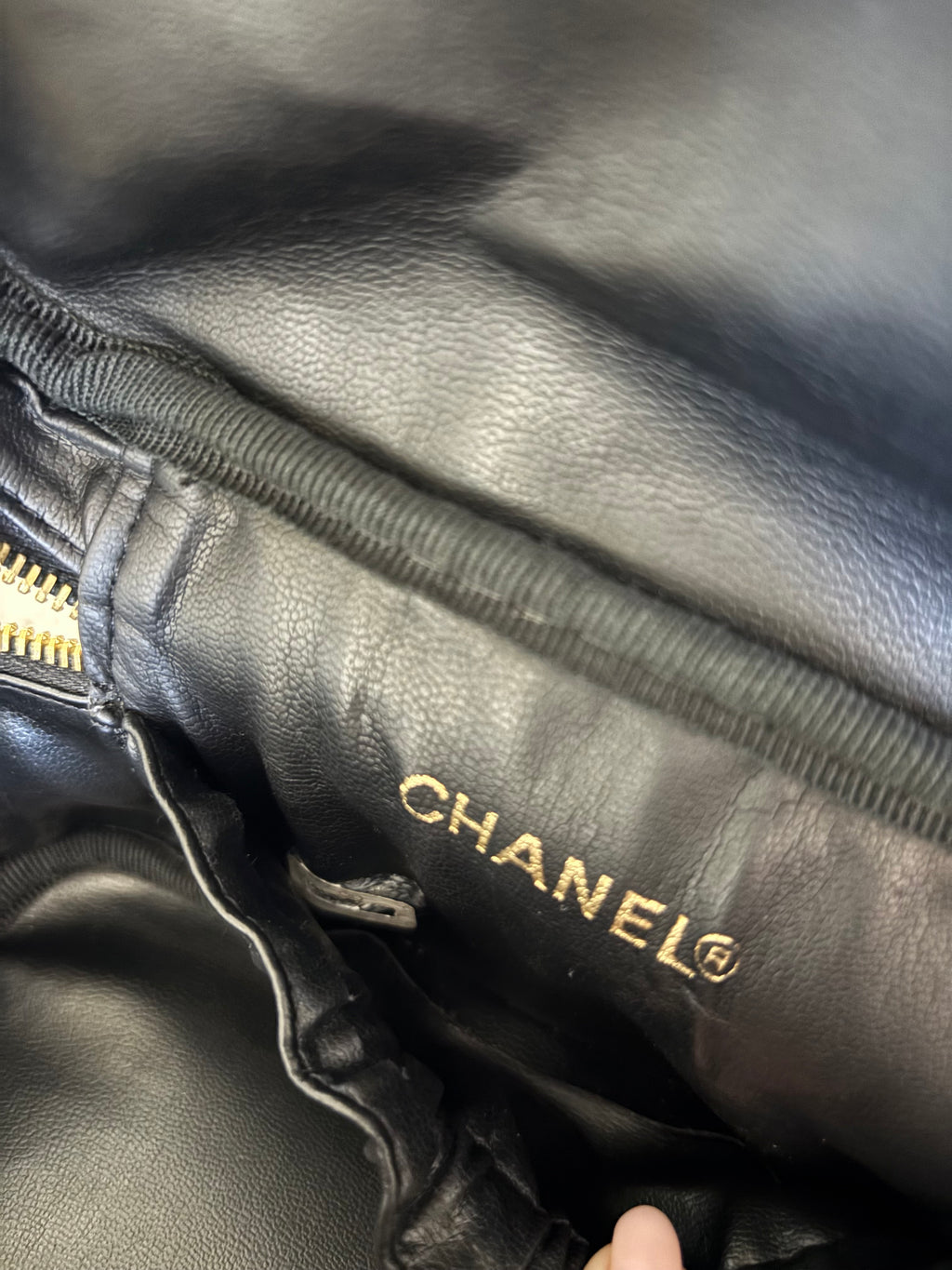 Chanel Vanity Bag Black