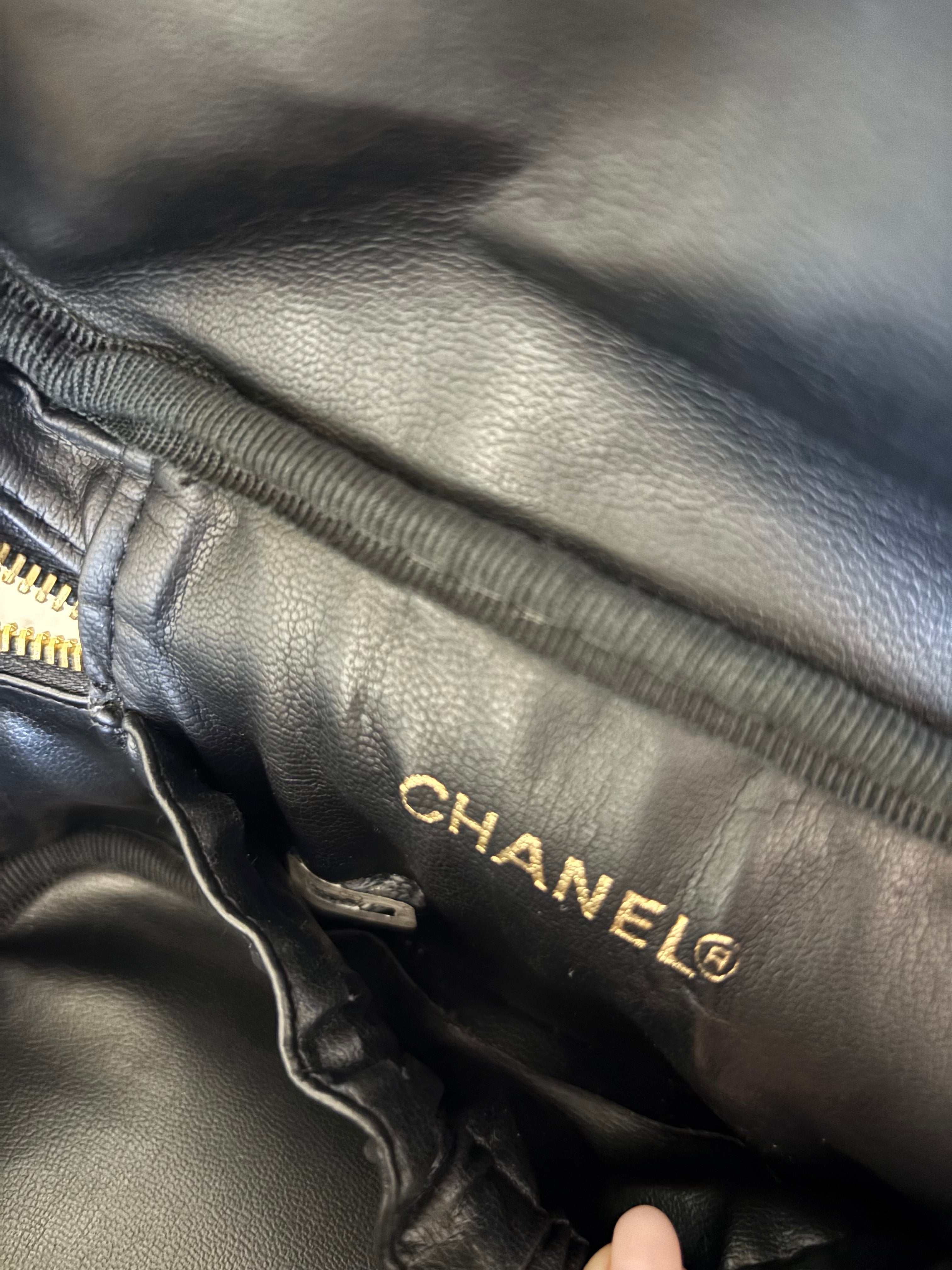 Chanel Vanity Bag Black