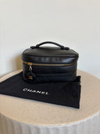 Chanel Vanity Bag Black
