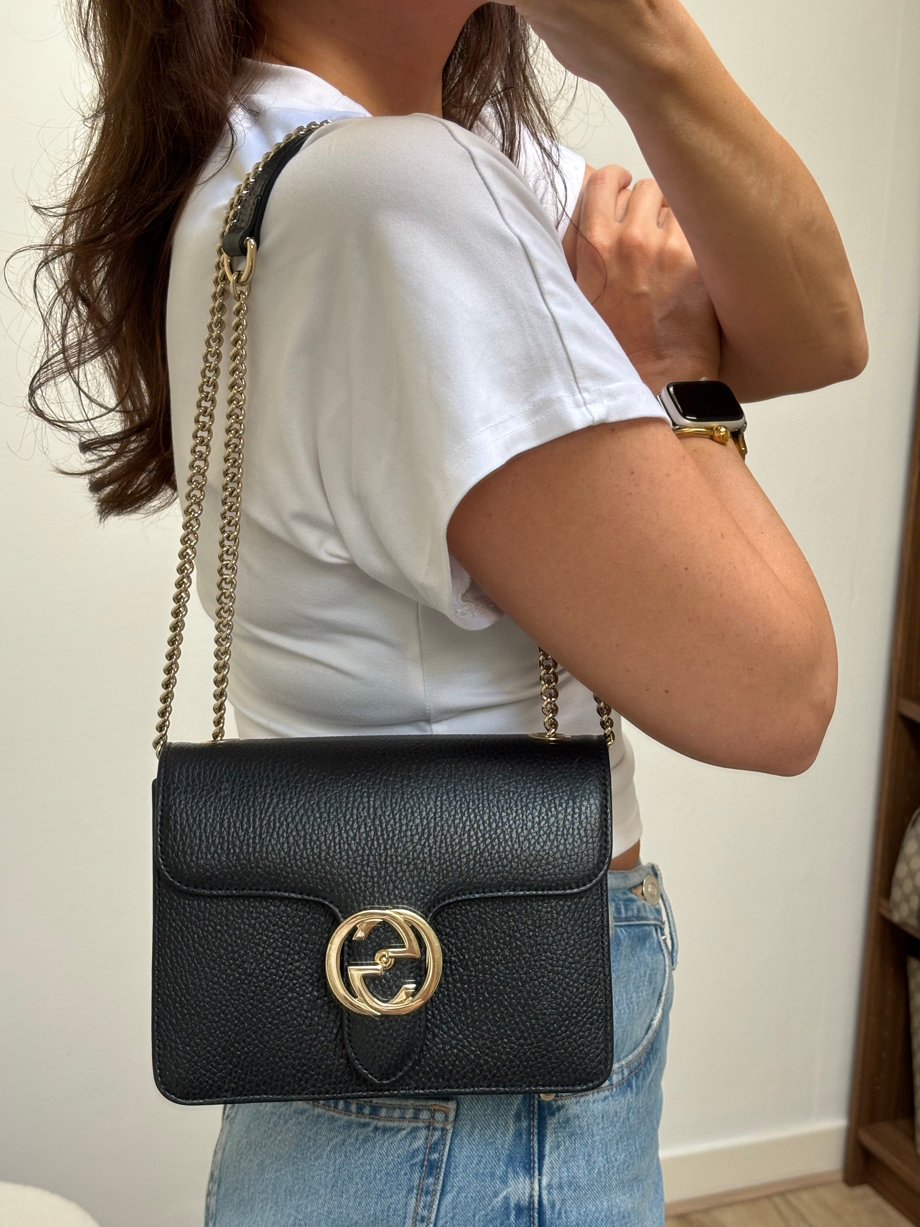 Gucci GG Interlocking Crossbody Bag