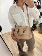 Miu Miu Madras Leather Crossbody Handbag