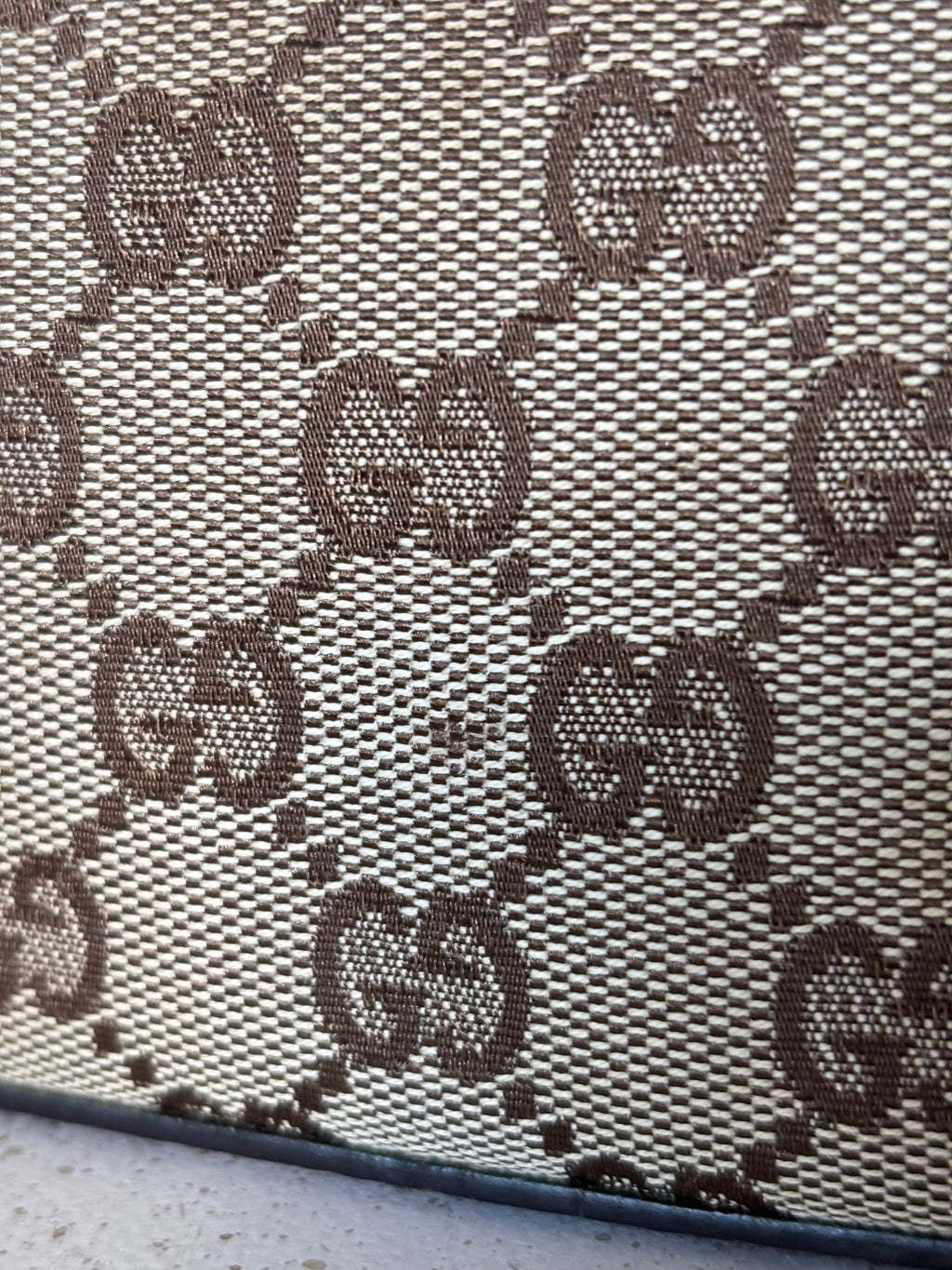 Gucci GG Canvas Lock Bag