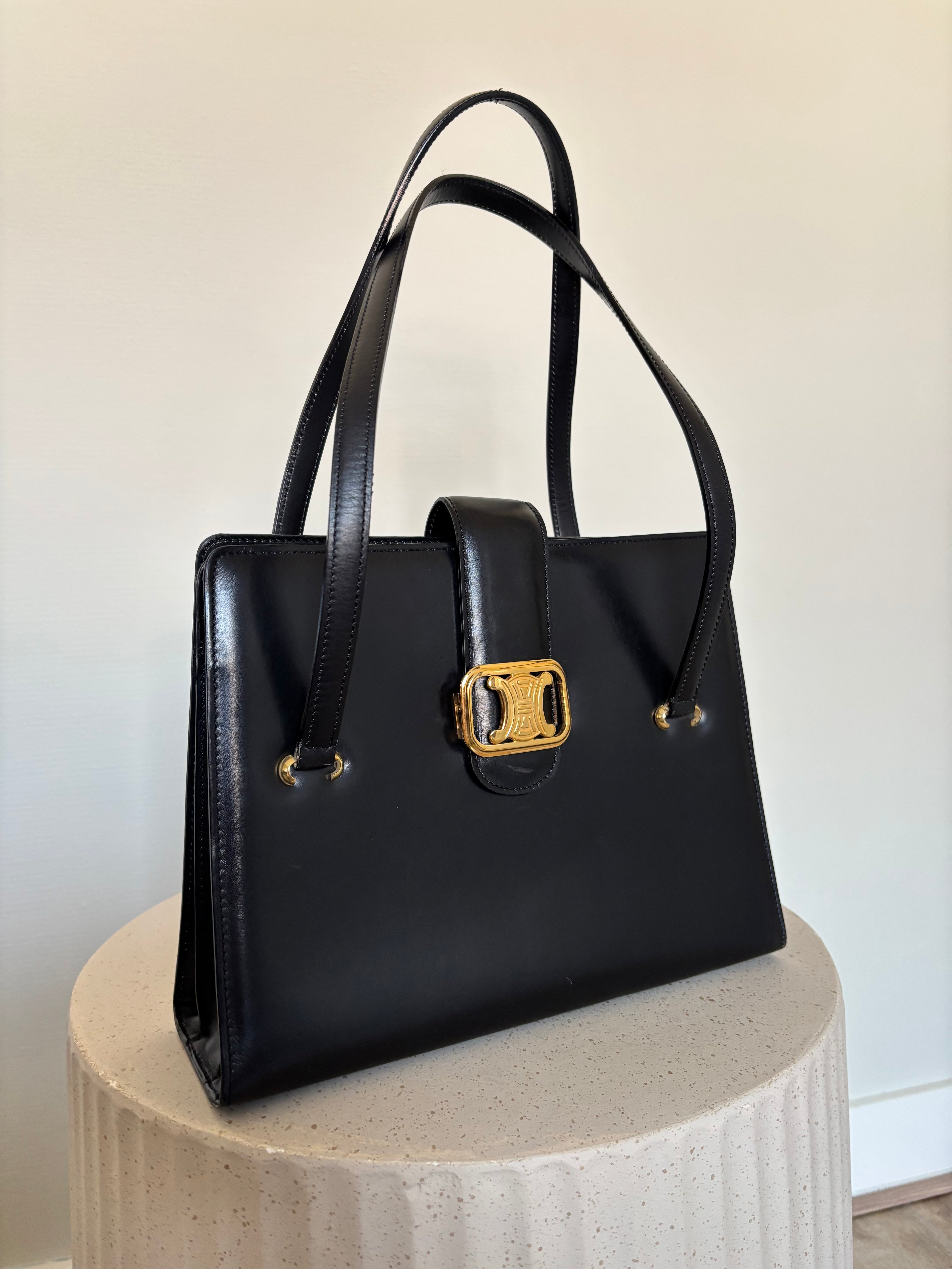 Celine Triomphe Leather Bag