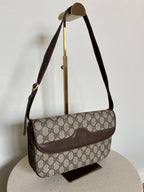 Gucci Monogram GG Supreme Crossbody Bag