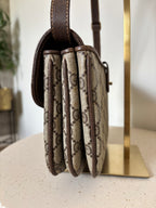 Gucci Monogram GG Supreme Crossbody Bag