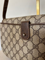 Gucci Monogram GG Supreme Crossbody Bag
