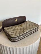 Gucci Monogram GG Supreme Crossbody Bag