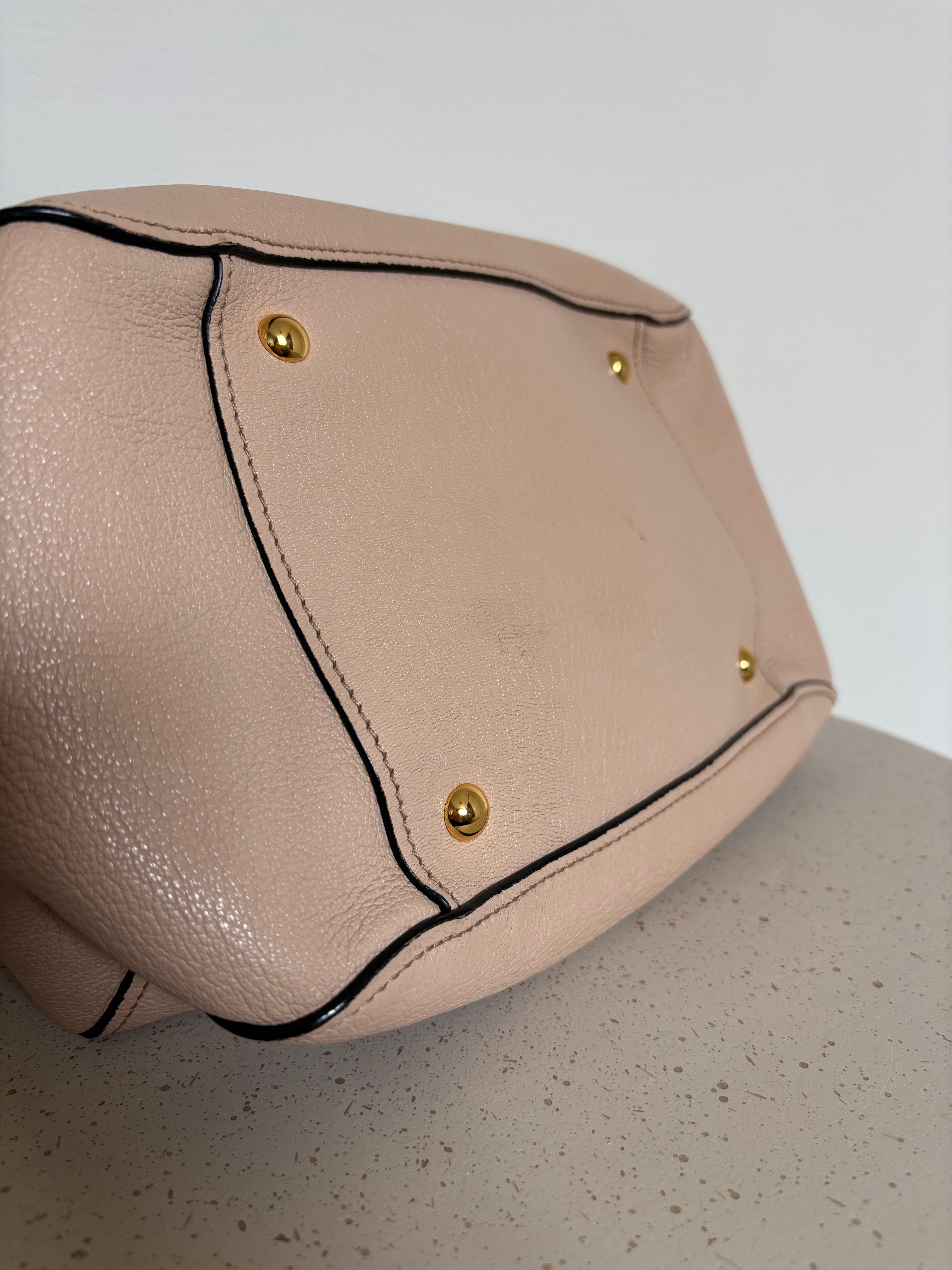 Miu Miu Madras Leather Crossbody Handbag